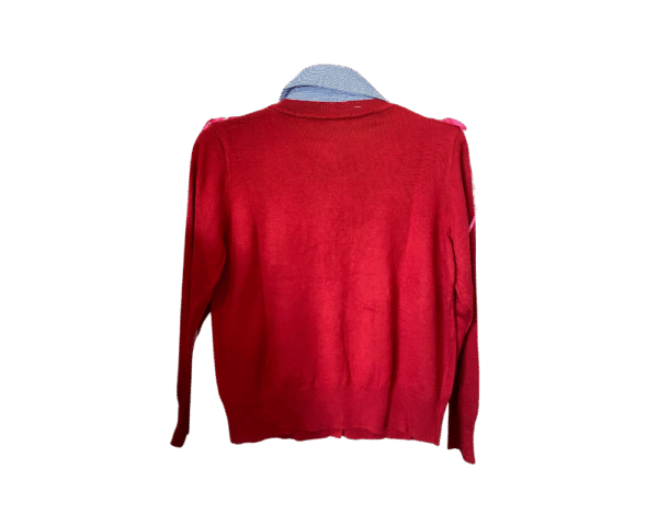 Cardigan Knit Merah