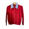 Cardigan Knit Merah