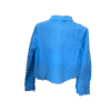 Kemeja Crop Biru