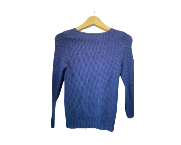 Sweater Rajut Biru