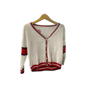 Cardigan Katun Putih