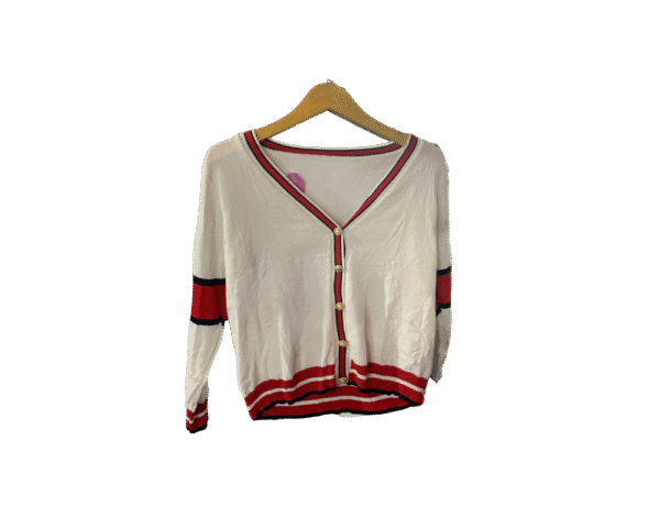 Cardigan Katun Putih